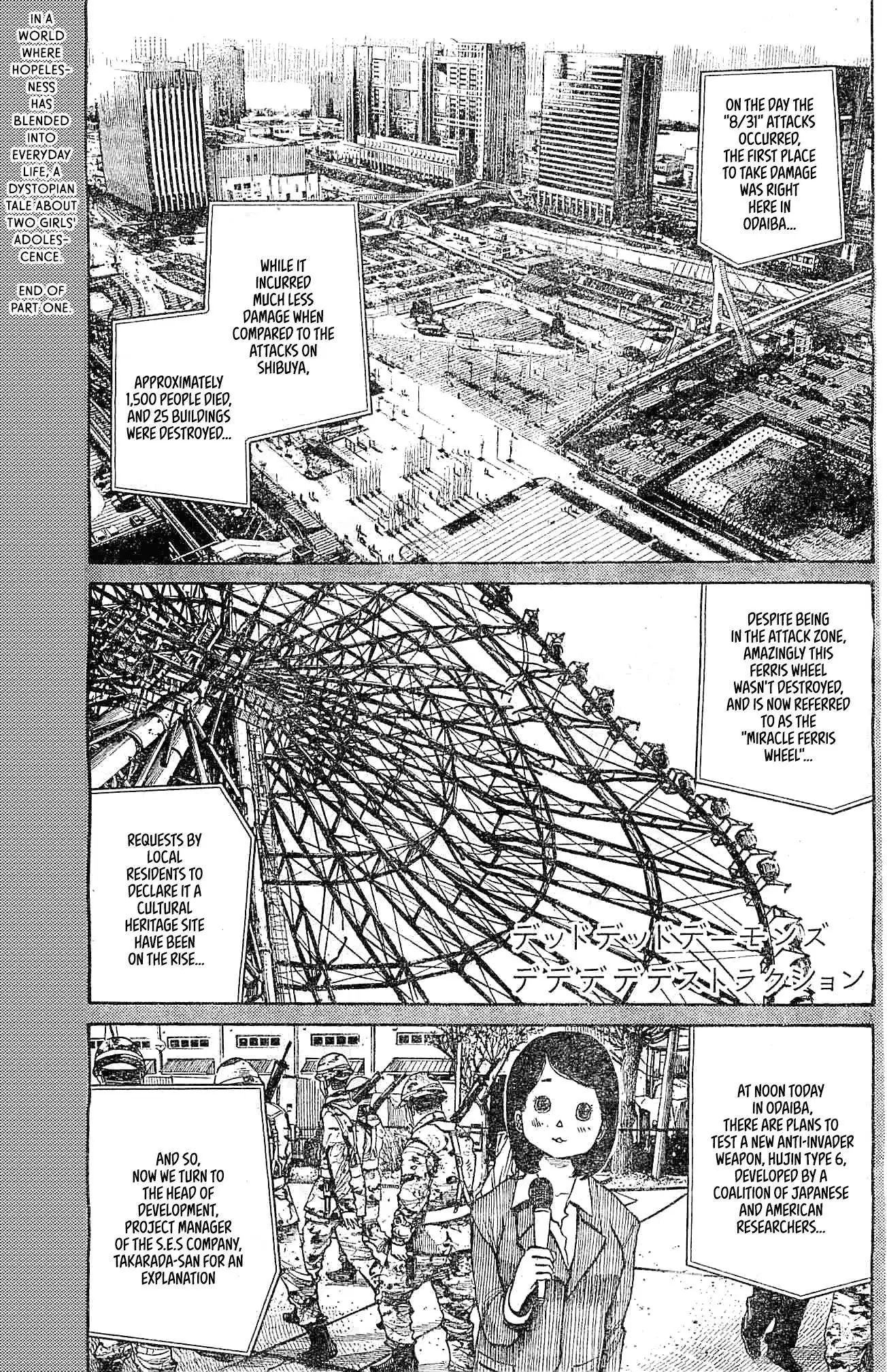 Dead Dead Demon's Dededededestruction Chapter 8 1